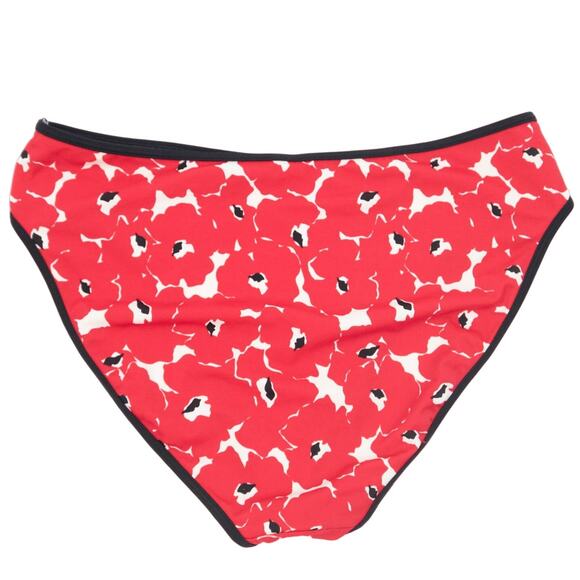 Victoria's Secret Red Floral Bikini Bottoms Size Large - Picture 4 of 9